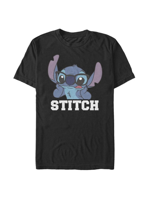 ZOOT.Fan Črna moška majica Disney STITCH