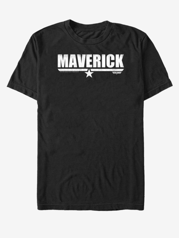 ZOOT.Fan Črna unisex majica Paramount Maverick