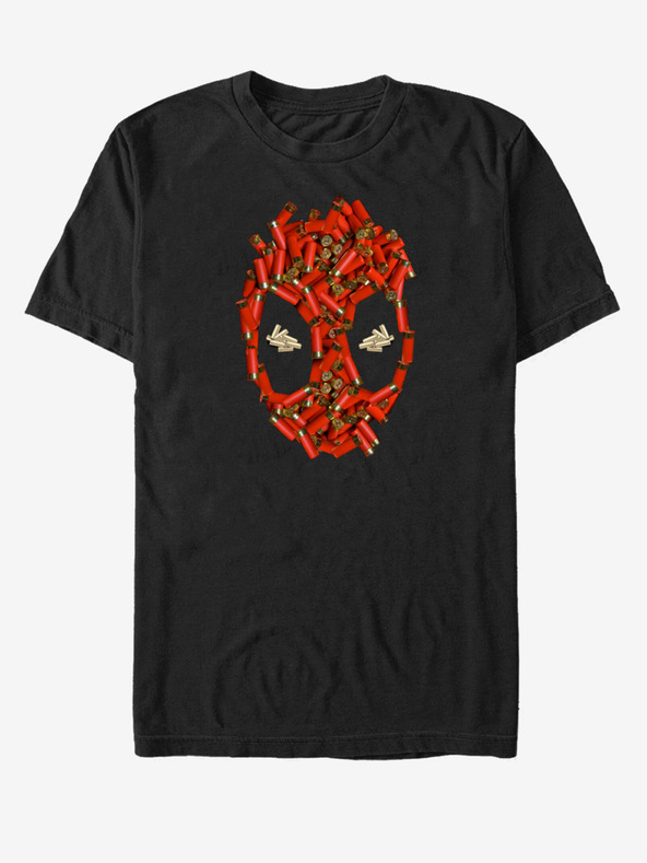 ZOOT.Fan Črna unisex majica Marvel Shell Cases