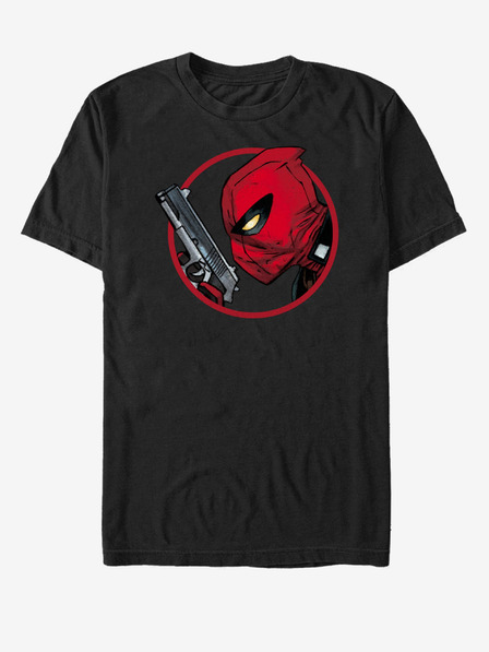 ZOOT.Fan Črna unisex majica Marvel Dead Crest