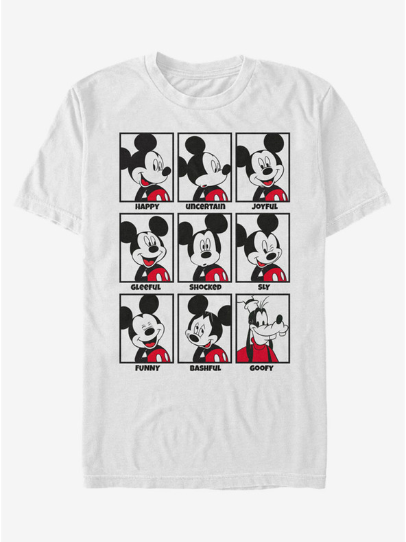 ZOOT.Fan Bela moška majica Disney Mickey Mood