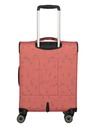 Travelite Potovalni kovček Travelite Skaii 4w S Print Peach