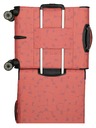 Travelite Potovalni kovček Travelite Skaii 4w S Print Peach