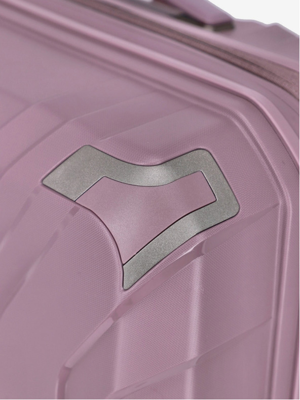 Travelite Rožnato ženski kovček Travelite Elvaa 4w M Rosé