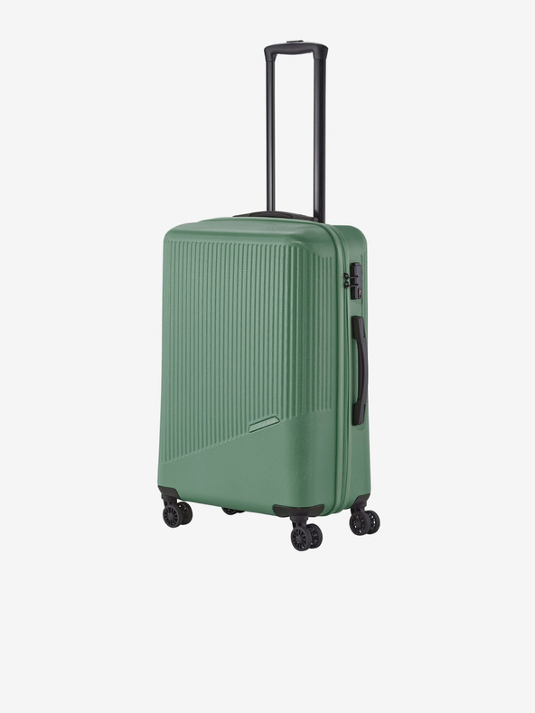 Travelite Komplet treh potovalnih kovčkov Travelite Bali S,M,L Green