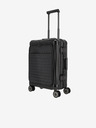 Travelite Črn kovček Travelite Next 4w S Prednji žep
