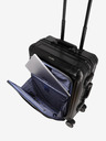 Travelite Črn kovček Travelite Next 4w S Prednji žep