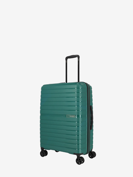 Travelite Travelite Trient M zeleni potovalni kovček