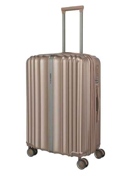 Travelite Potovalni kovček Travelite Paros 4w M Cappuccino