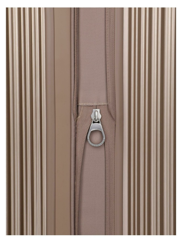 Travelite Potovalni kovček Travelite Paros 4w M Cappuccino