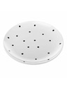 Casa de Engel Keramični krožnik, bel s črnimi pikami, 12/24