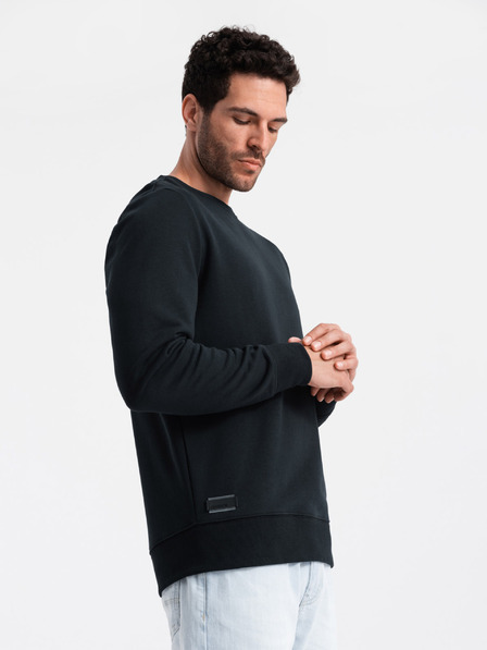 Ombre Clothing Moška bombažna jopa BASIC Ombre Clothing