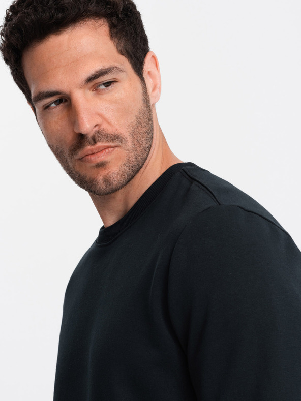 Ombre Clothing Moška bombažna jopa BASIC Ombre Clothing