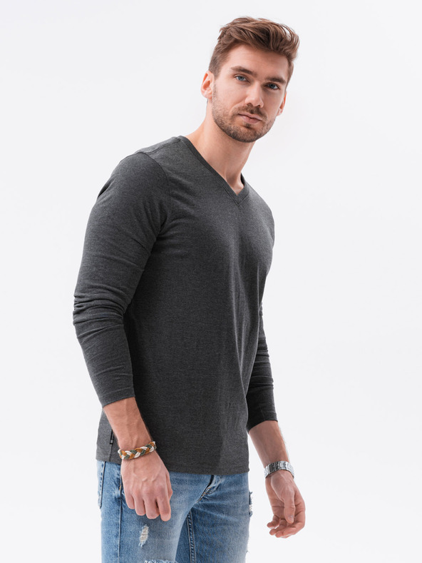 Ombre Clothing Moški komplet z dolgimi rokavi VOmbre oblačila