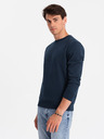 Ombre Clothing Moška bombažna jopa BASIC Ombre Clothing