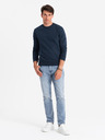 Ombre Clothing Moška bombažna jopa BASIC Ombre Clothing