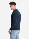Ombre Clothing Moška bombažna jopa BASIC Ombre Clothing
