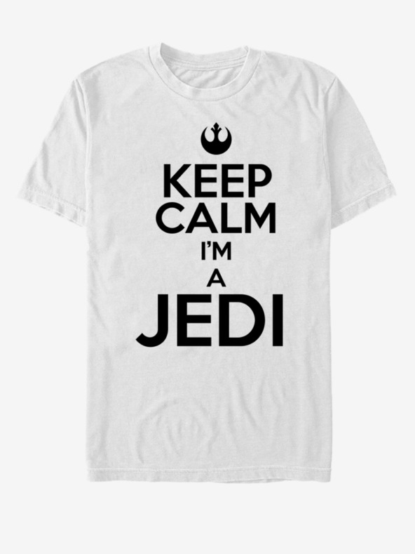 ZOOT.Fan Bela unisex majica Star Wars Keep Lightsaber