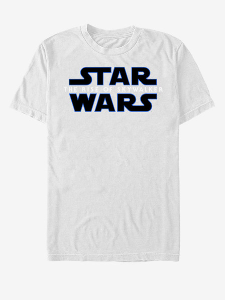 ZOOT.Fan Bela unisex majica Star Wars Episode 9 Logo