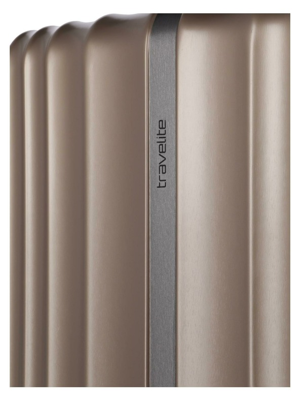 Travelite Potovalni kovček Travelite Paros 4w S Cappuccino