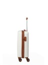 Travelite Travelite Bali S White/Cognac Potovalna torba