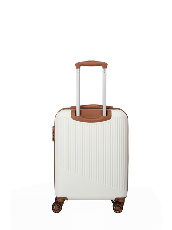Travelite Travelite Bali S White/Cognac Potovalna torba
