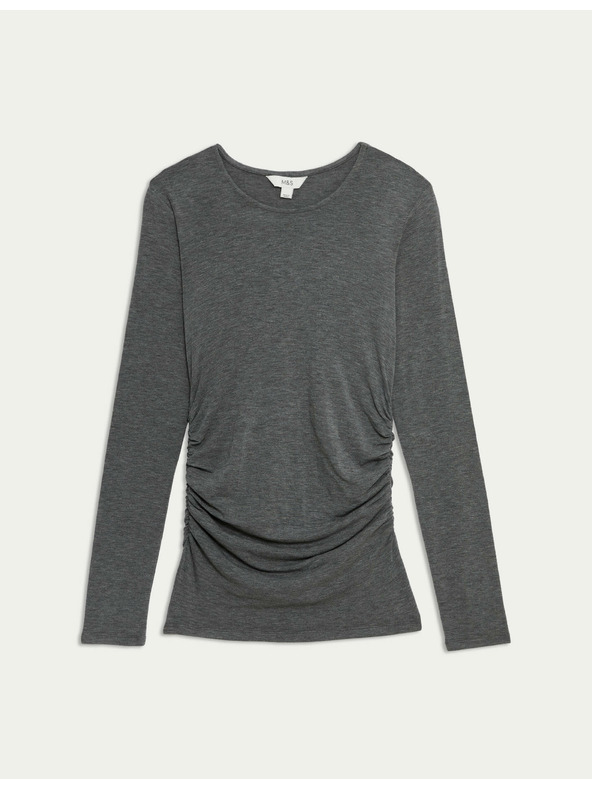 Marks & Spencer Zgornji del z izrezom Marks & Spencer siv