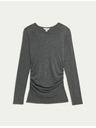 Marks & Spencer Zgornji del z izrezom Marks & Spencer siv