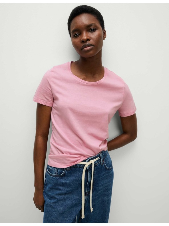 Marks & Spencer Majica iz čistega bombaža Marks & Spencer roza
