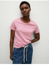 Marks & Spencer Majica iz čistega bombaža Marks & Spencer roza