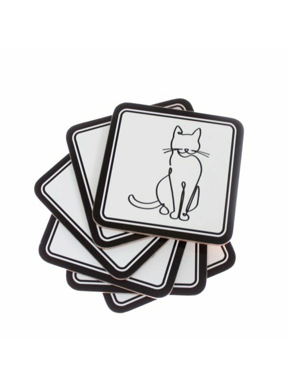 Casa de Engel Plutovinaste podstavke za skodelice - komplet 6 kosov, 0/60