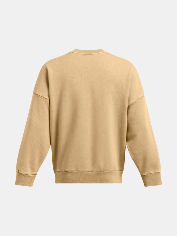 Under Armour Moški pulover Under Armour UA Icon HWT Flc Wash OS Crew