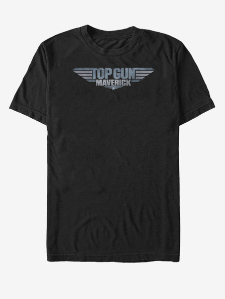 ZOOT.Fan Črna unisex majica Paramount Mav Logo