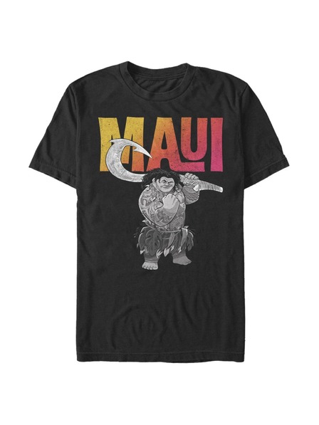 ZOOT.Fan Črna moška majica Disney Maui