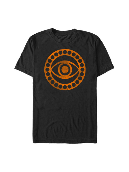 ZOOT.Fan Črna moška majica Marvel Strange Orange