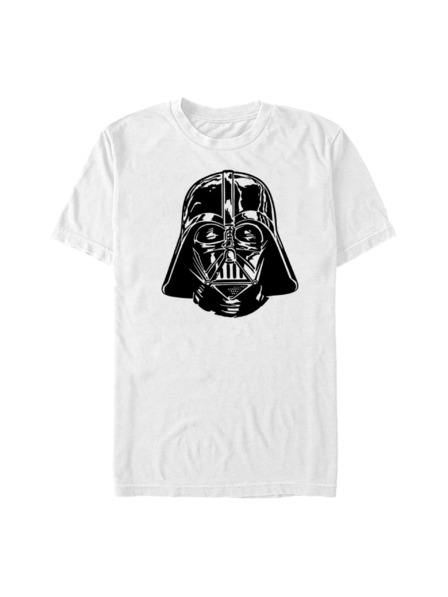 ZOOT.Fan Bela moška majica z obrazom Darth Vader iz Vojne zvezd