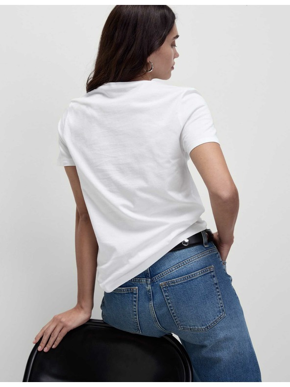 Marks & Spencer Majica iz čistega bombaža Marks & Spencer bela