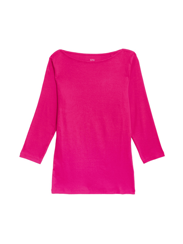 Marks & Spencer Zgornji del iz čistega bombaža ozkega kroja Marks & Spencer