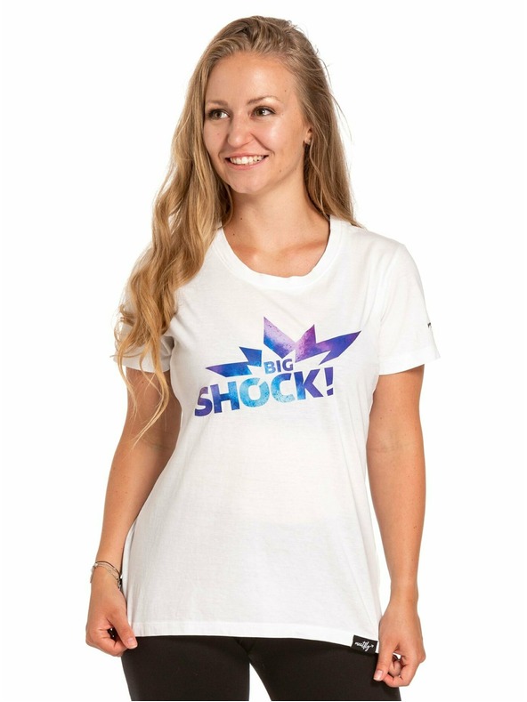 Meatfly Meatfly ženska majica Big Shock! White | Bela | Velikost