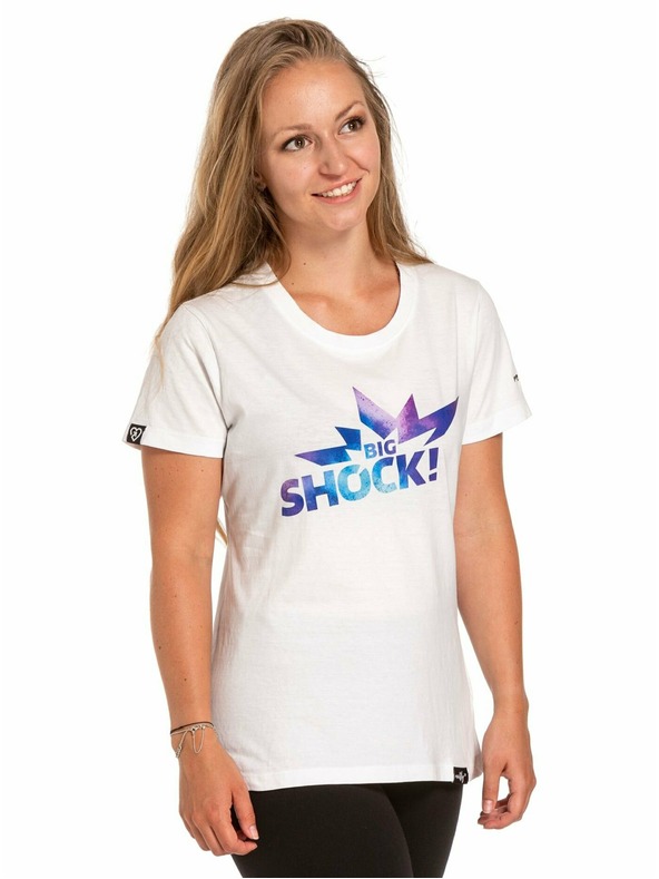 Meatfly Meatfly ženska majica Big Shock! White | Bela | Velikost
