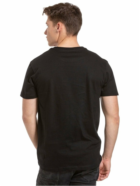 Meatfly Meatfly moška majica Joe Red/Black | Rdeča | Velikost S | 100% bombaž