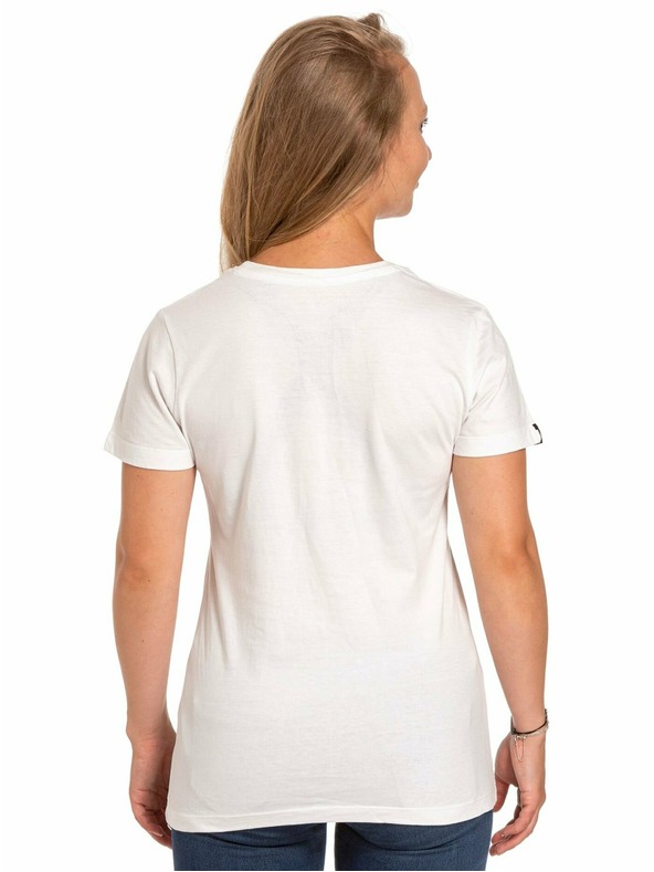 Meatfly Meatfly ženska majica Blossom White | Bela | Velikost