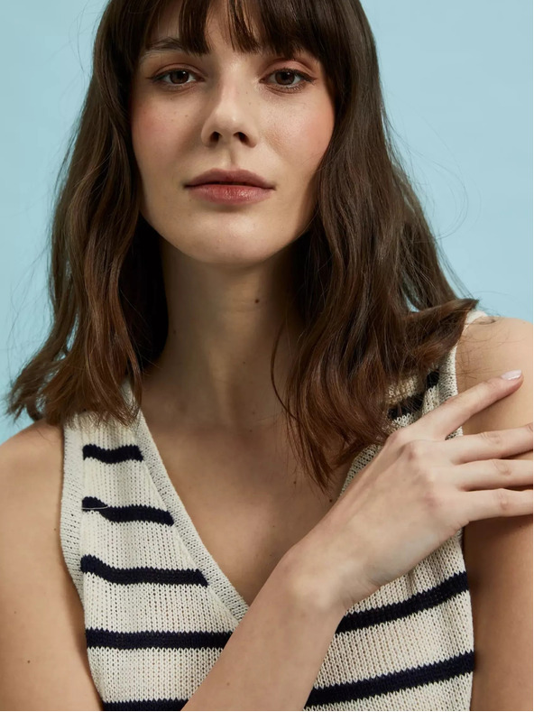 Moodo Ženska črtasta majica Moodo