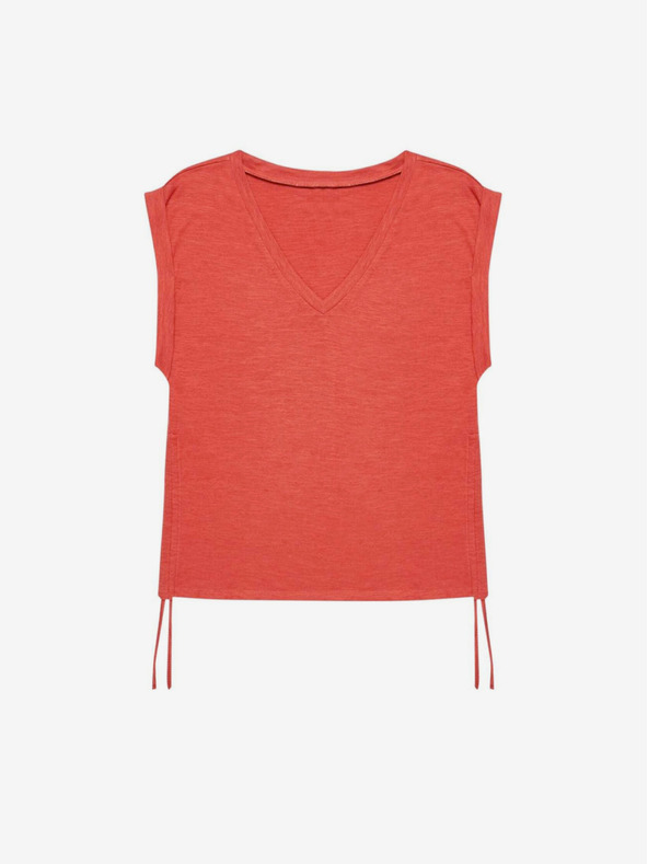 Moodo Moodo Oranžna ženska majica