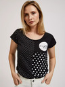 Moodo Ženska majica s pikami Moodo