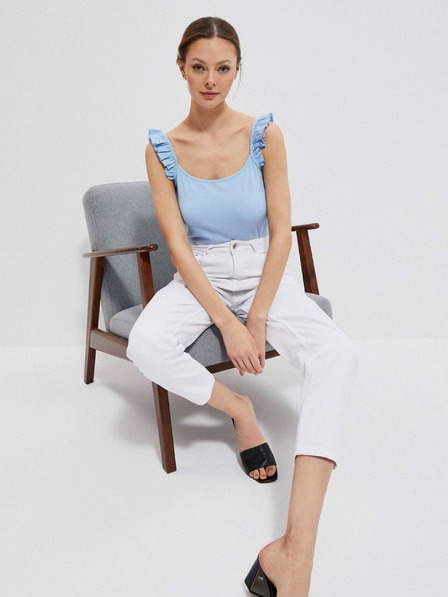 Moodo Svetlo modra ženska majica Moodo