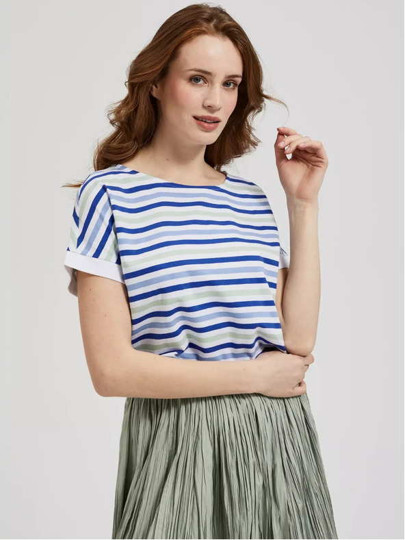 Moodo Ženska črtasta majica Moodo