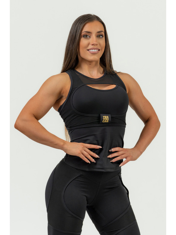 Nebbia NEBBIA INTENSE Ultra Ženska kompresijska majica 835 Gold Nebbia