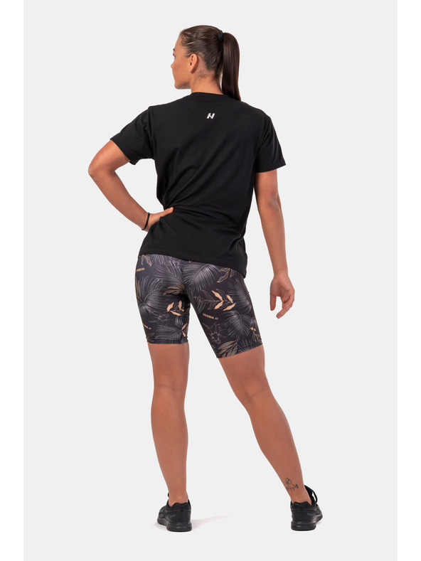 Nebbia Majica z nevidnim logotipom NEBBIA 602 Black Nebbia