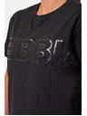 Nebbia Majica z nevidnim logotipom NEBBIA 602 Black Nebbia